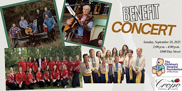 Musical Event in Support of the Children's Hospital Foundation of Manitoba | 1800 Day St
