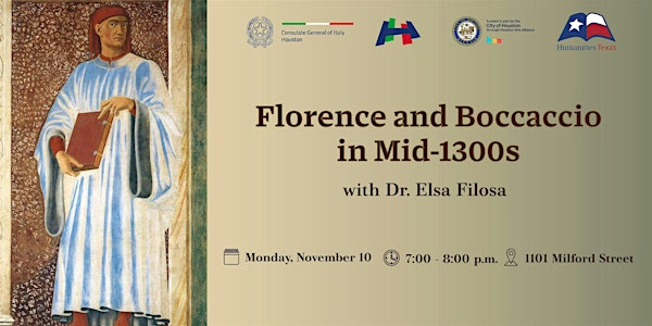 Florence and Boccaccio in Mid-1300s | ICCC Houston