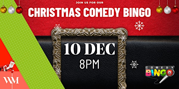 Comedy Bingo 10 December | Warrington Market