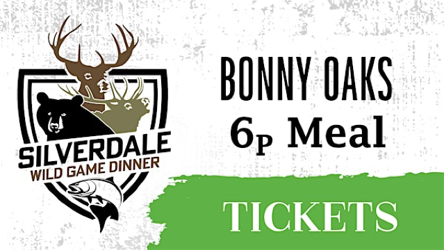 2026 Wild Game Dinner 6pm Bonny Oaks | 7236 Bonny Oaks Dr