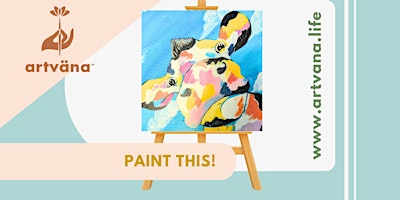 Artvana Paint & Sip Class at Bertoglios Pizza in Yelm April 2026 | Bertoglios Pizza