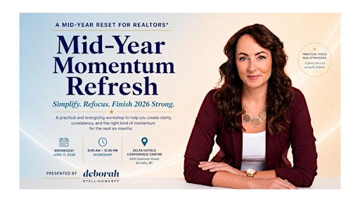 Mid-Year Momentum Refresh  for Real Estate Professionals | 4331 Dominion St