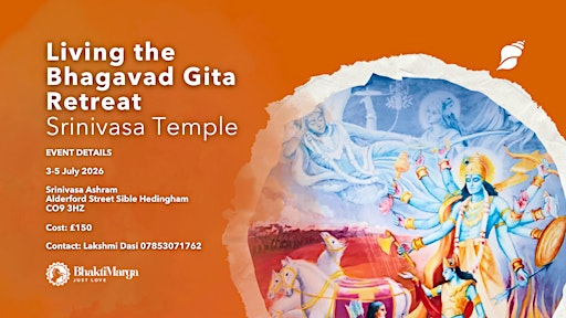 Bhagavad Gita Retreat – Srinivasa Ashram | Srinivasa Ashram