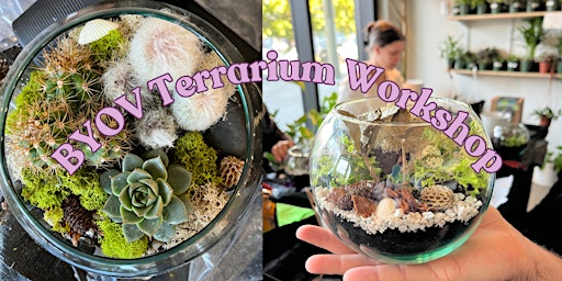 BYOV Terrarium Workshop | VI Plant Shop
