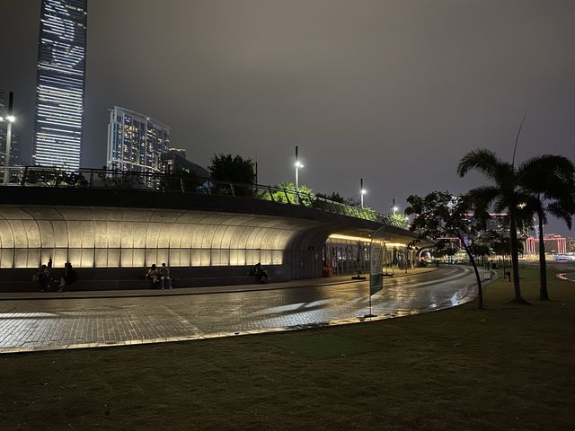 迷人夜景 西九文化區