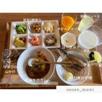 朝ごはんは、野菜多めのビュッフェが嬉しい🍱