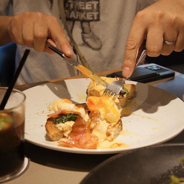 【東京cafe】エッグベネディクトが美味しい。