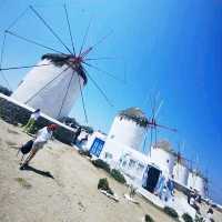 Kato Mili Windmills, Mykonos