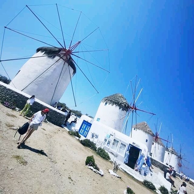 Kato Mili Windmills, Mykonos
