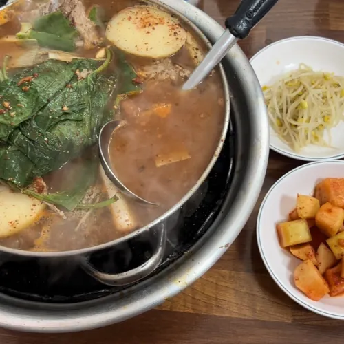 韓国/ソウル【松坡】超ローカル!絶品カムジャタンのお店🤎