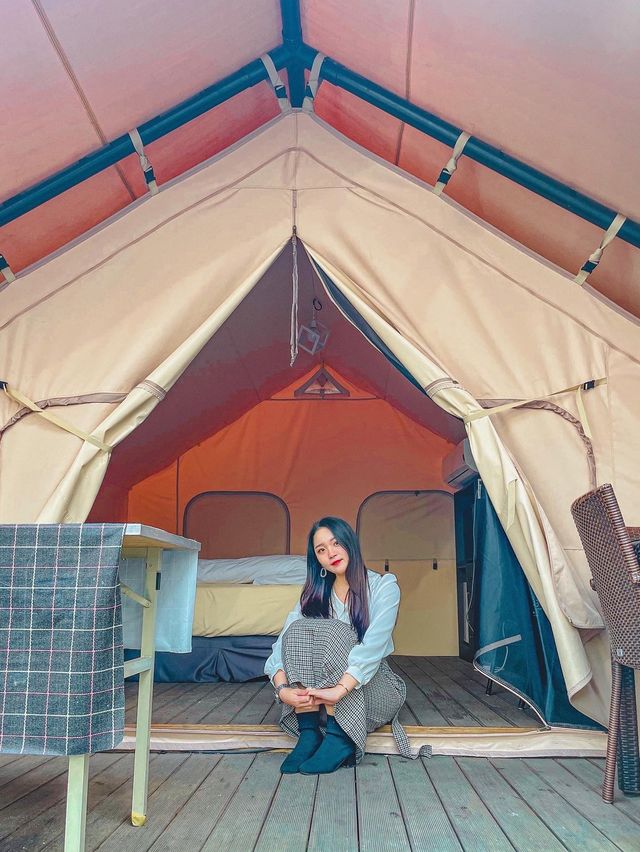 글램핑과 스파, 너무 춥다면 따뜻한 복층 객실까지 동시에 즐길 수 있는 예산 ‘스파뷰 호텔’