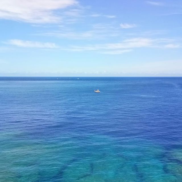 คิดถึงทะเลที่ โอกินาวา cape manzamo