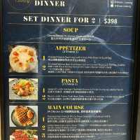 美好悠閒的西餐廳