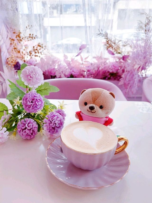 太子 | Purple Cafe | 紫色花主題咖啡店