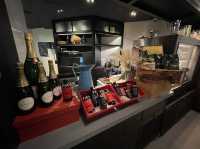 Upscale coffee house