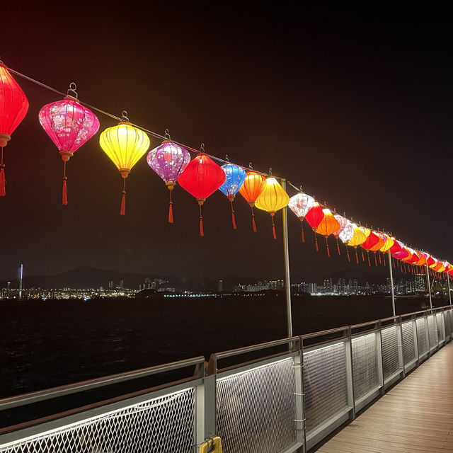 卑路乍灣海濱長廊#堅農中秋夜市