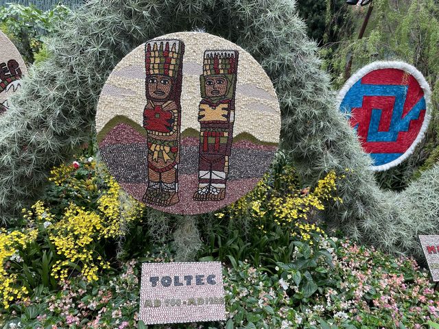 The Colourful Hanging Gardens Mexican Roots 