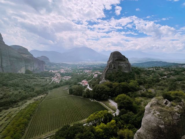 Between a rock and a magical place - Meteora!