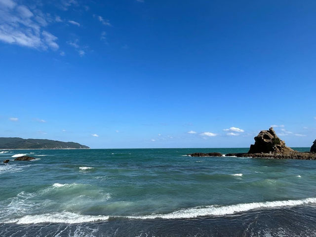 【宮崎】日南梅ヶ浜のライオン岩