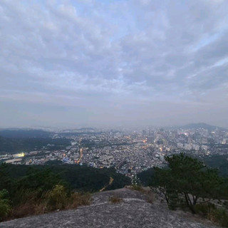 인왕산+성곽 도심야경