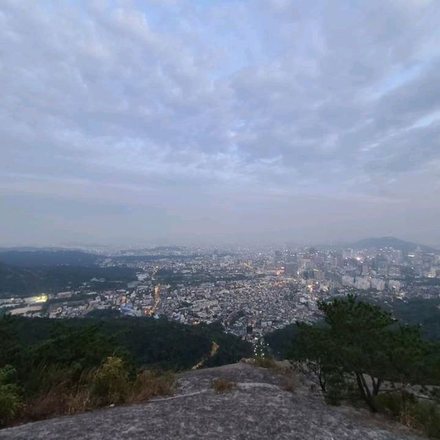 인왕산+성곽 도심야경