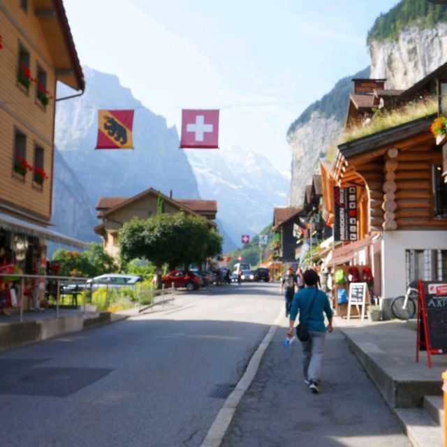 🇨🇭스위스 여행 중 가장 아름다운 마을 라우터부르넨(lauterbrunnen)입성