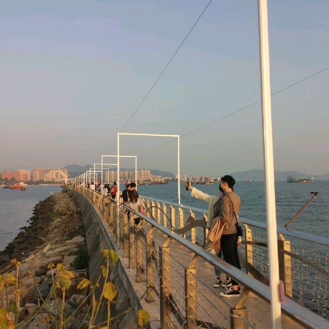 超正日落打卡位-屯門碼頭海濱 超正日落打卡位-屯門碼頭海濱