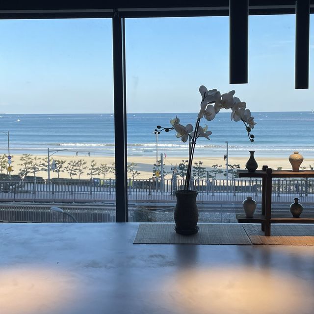 부산 송정 바다를 보며 프라이빗 애프터눈티를🥂 ritual of 수월경화