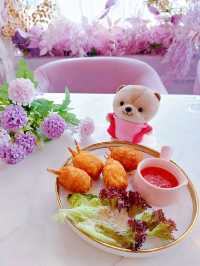 太子 | Purple Cafe | 紫色花主題咖啡店