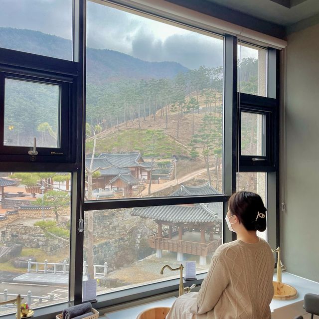 지리산 뷰가 한눈에 보이는 호텔
