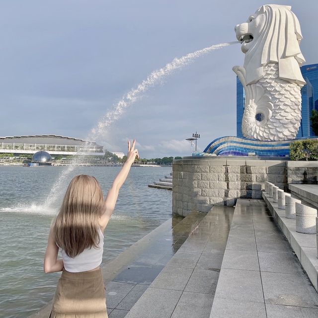 Merlion Park Singapore 