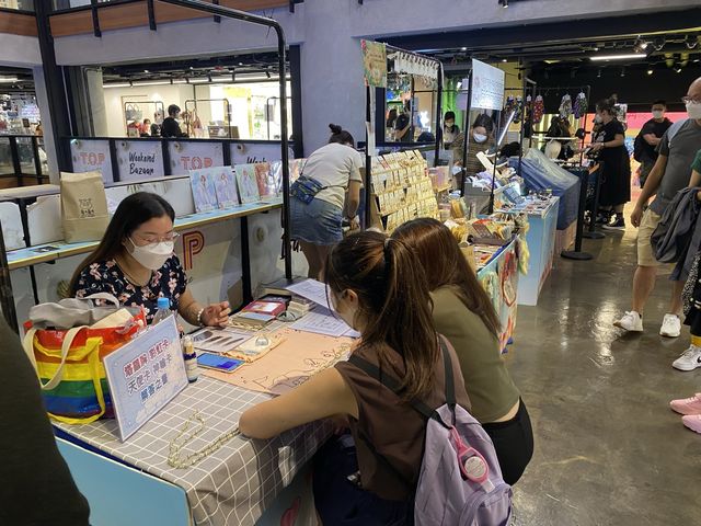 旺角T.O.P商場的文藝市集