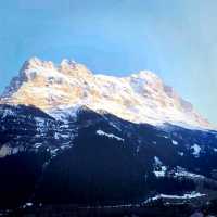 Grindelwald village in Switzerland 