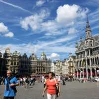 The Grand Place or Grote Markt is Brussels