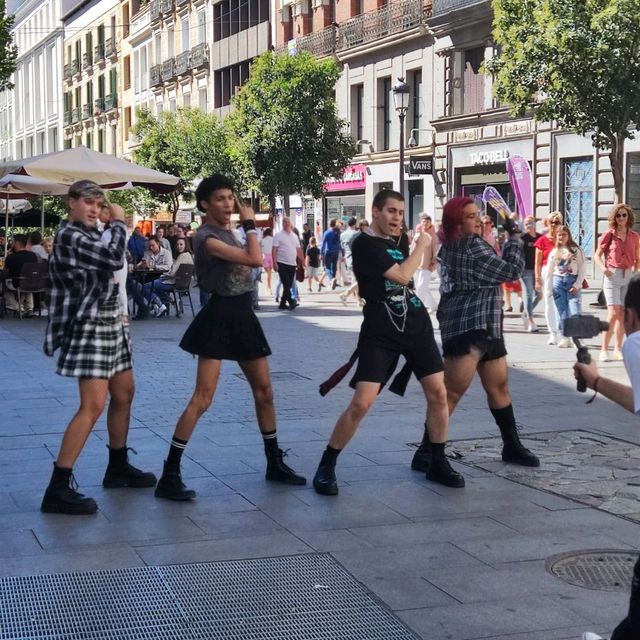 Pedestrian Shopping Street