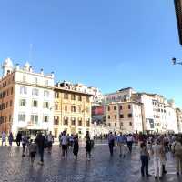 I dare you to sit on the Spanish Steps