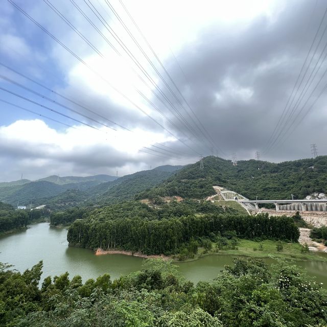 深圳高峰水庫：山水連城