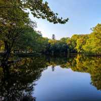 Autumn at Zixia Lake in Nanjing