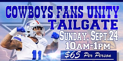Ultimate Unity Tailgate Party (Cowboys vs Cardinals) (Glendale) | 9425 W Coyotes Blvd
