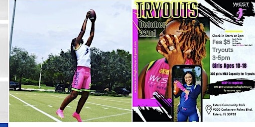 Girls Flag Football try outs / Afternoon in the park | Estero Community Park