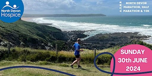 2024 North Devon AONB Marathon, Half Marathon and 10K | The Green, Esplanade, Woolacombe