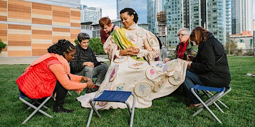 Stitching Endangered California Plants | New Museum Los Gatos + Art Studio