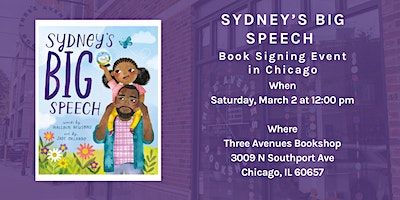 Sydneys Big Speech - Book Signing Event with Local Author Malcom Newsome | Three Avenues Bookshop
