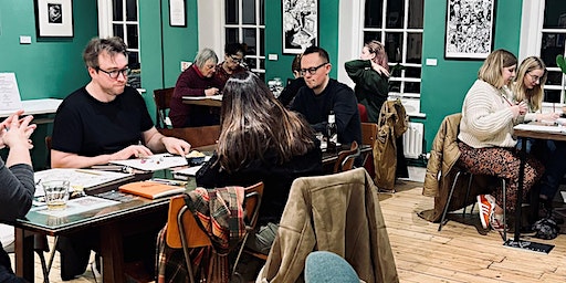 December's Letchworth Late: Drink & Draw with Alexa Loy | Broadway Gallery