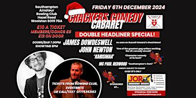 Crackers Comedy Caberet | Southampton Amateur Rowing Club