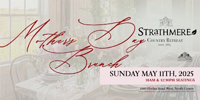 Mother’s Day Brunch at Strathmere Country Retreat | Strathmere