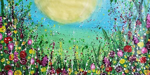 Abstract Flower Painting | Bodley Studio