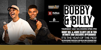 Bobby & Billy LIVE at Hallam Hotel! | Hallam Hotel
