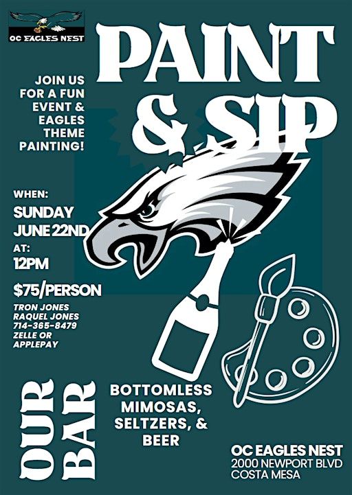 OC EAGLES NEST - Paint & Sip | 2000 Newport Blvd