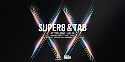Super8 & Tab | 20 Years Tour | Melbourne | Bourke Street Courtyard